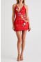 Chloe Sequin Lace Sleeveless Minidress