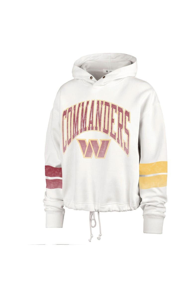 '47 Women's '47 White Washington Commanders Harper Pullover Hoodie, Alternate, color,