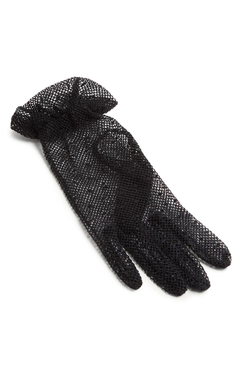 Valentino Garavani VLOGO Signature Tulle Gloves, Alternate, color,