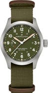 Hamilton Khaki Field Mechanical Power Reserve Web Strap Watch, 40mm
