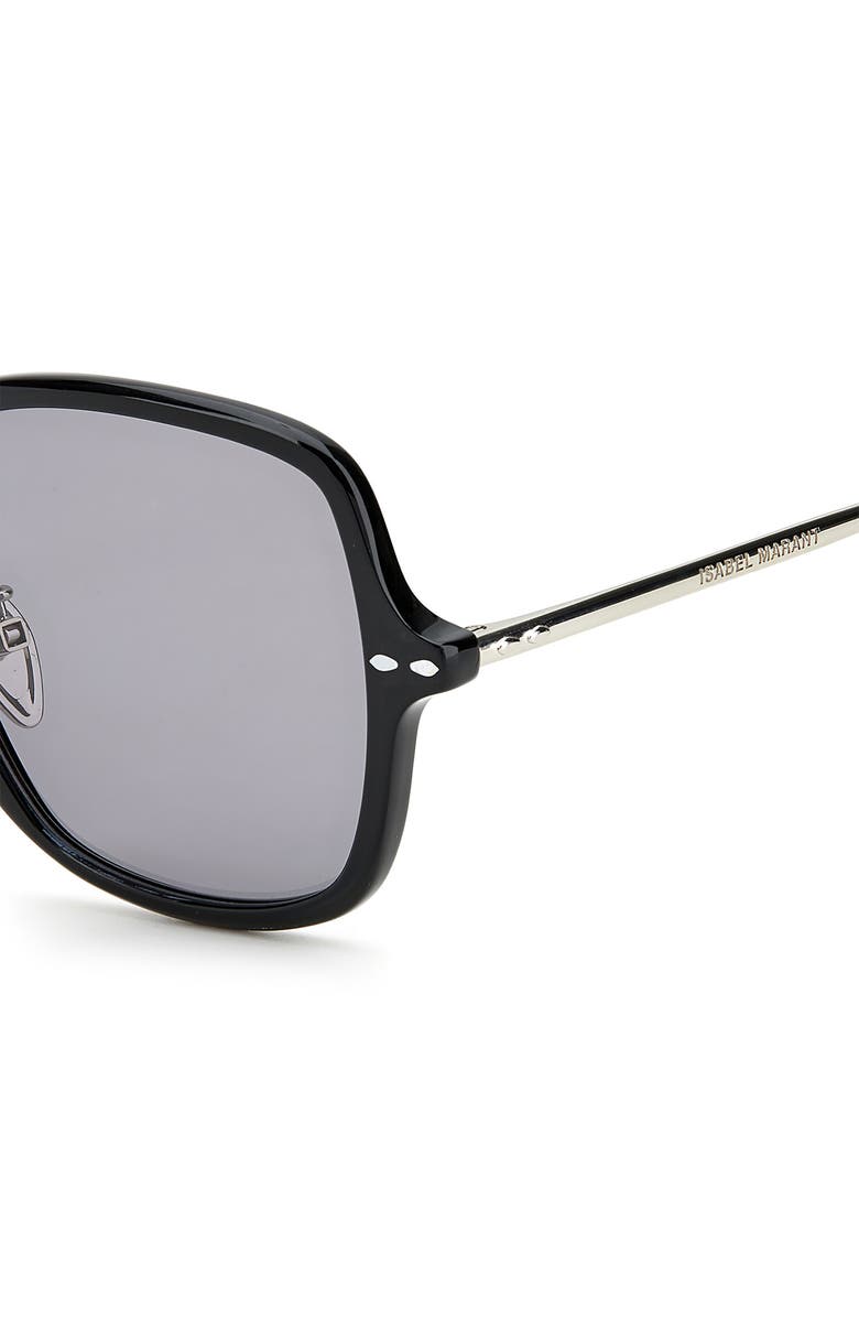 Isabel Marant 55mm Square Sunglasses, Alternate, color, 