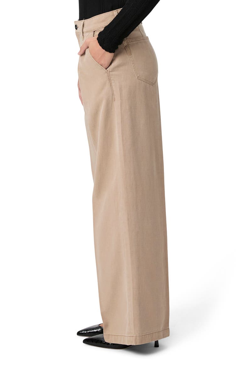 Aurora Pleated Wide Leg Pants, Alternate, color, VTGFLGSTNE