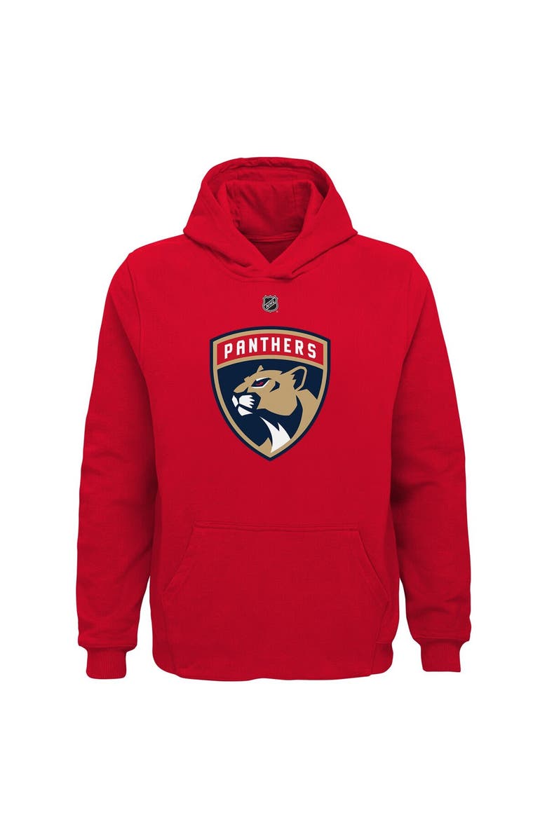 Outerstuff Youth Matthew Tkachuk Red Florida Panthers Player Name & Number Hoodie, Alternate, color, 