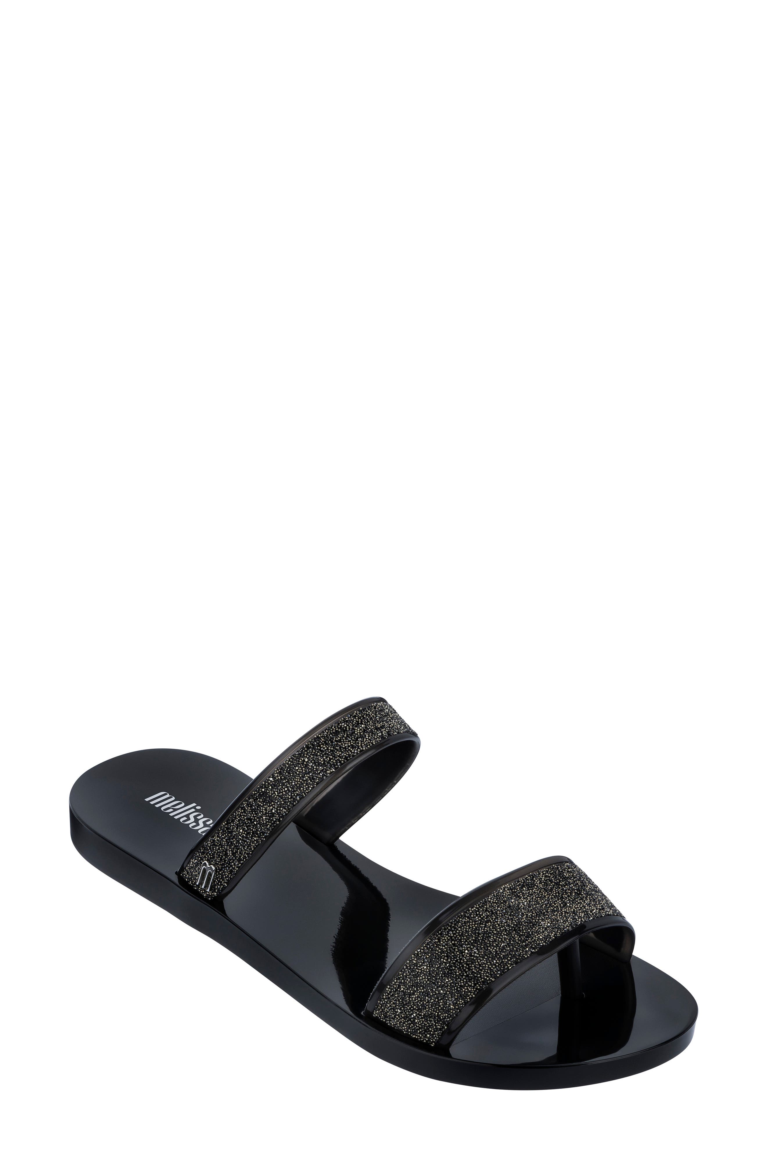 Melissa Love Lip Sparkle AD Slide Sandal, Main, color, 