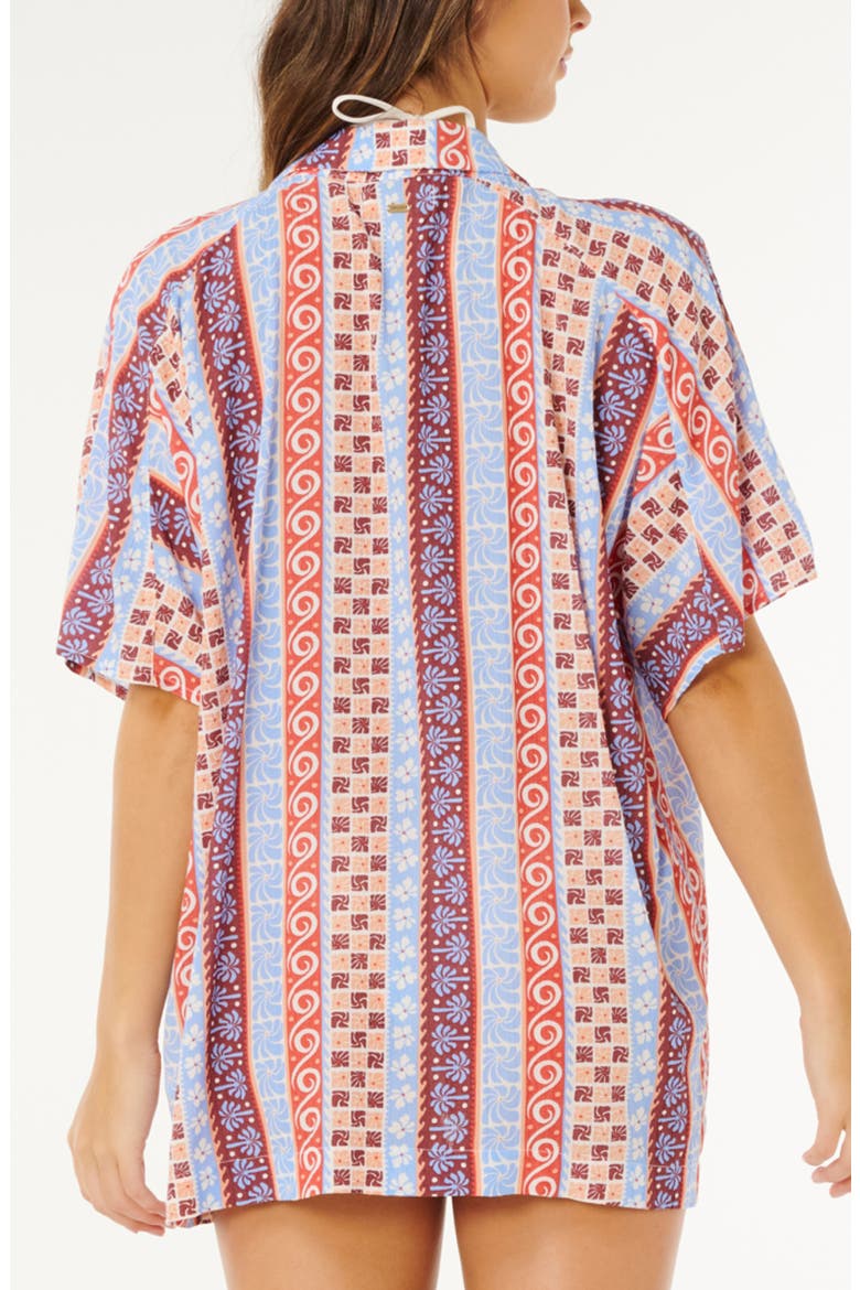 Ventura Print Camp Shirt, Alternate, color, BLUE MULTI