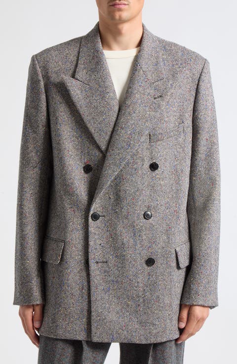 Bosier Wool Double Breasted Sport Coat