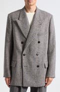 Dries Van Noten Bosier Wool Double Breasted Sport Coat
