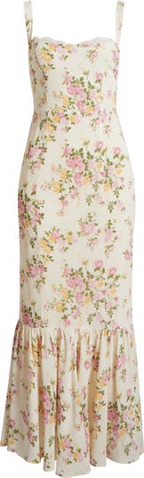 Reformation/Irisa 花柄 ドレス ワンピース Irisa Dress Es