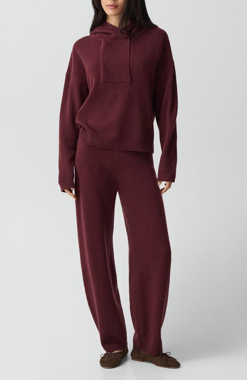 Theory Oversized Hoodie In Felted Wool-cashmere