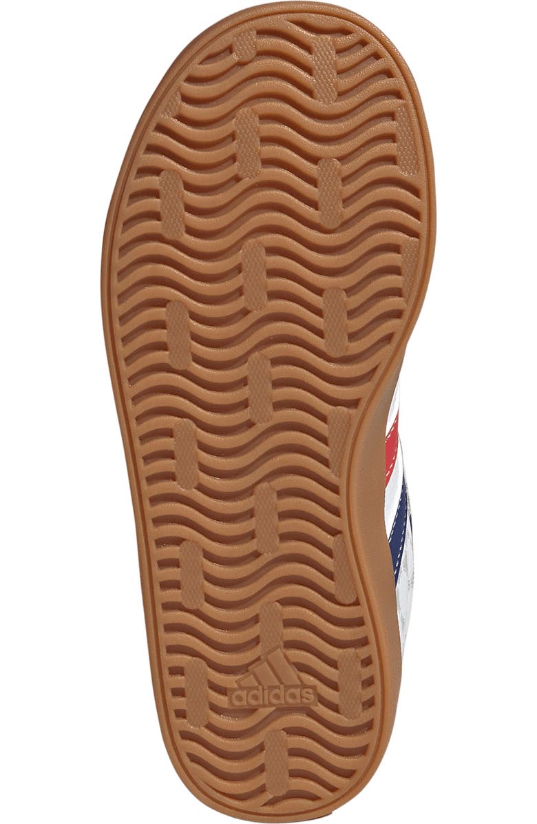 adidas Kids' VL Court 3.0 Sneaker, Alternate, color, White/ Pure Ruby/ Ink