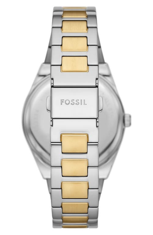 Fossil Women's Scarlette Three-hand Two-tone Stainless Steel Watch 38mm In Multi