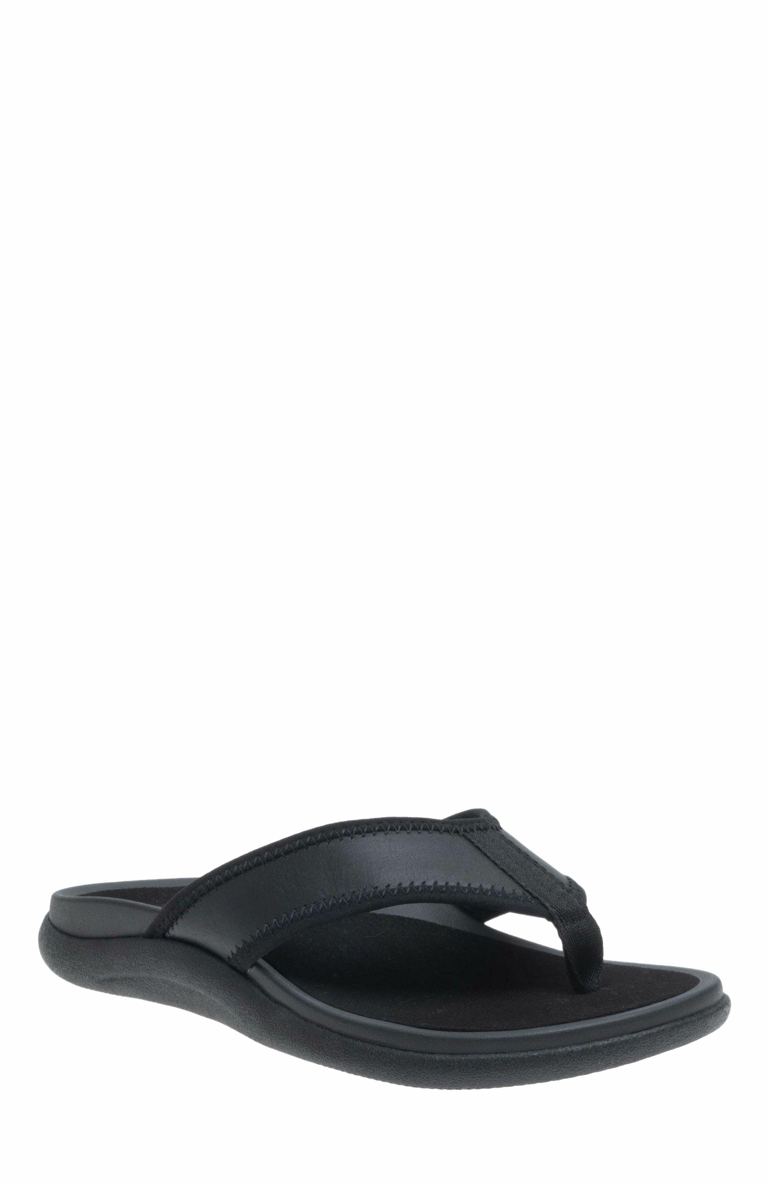 ABEO Laguna Sandal, Main, color, Black - Regular