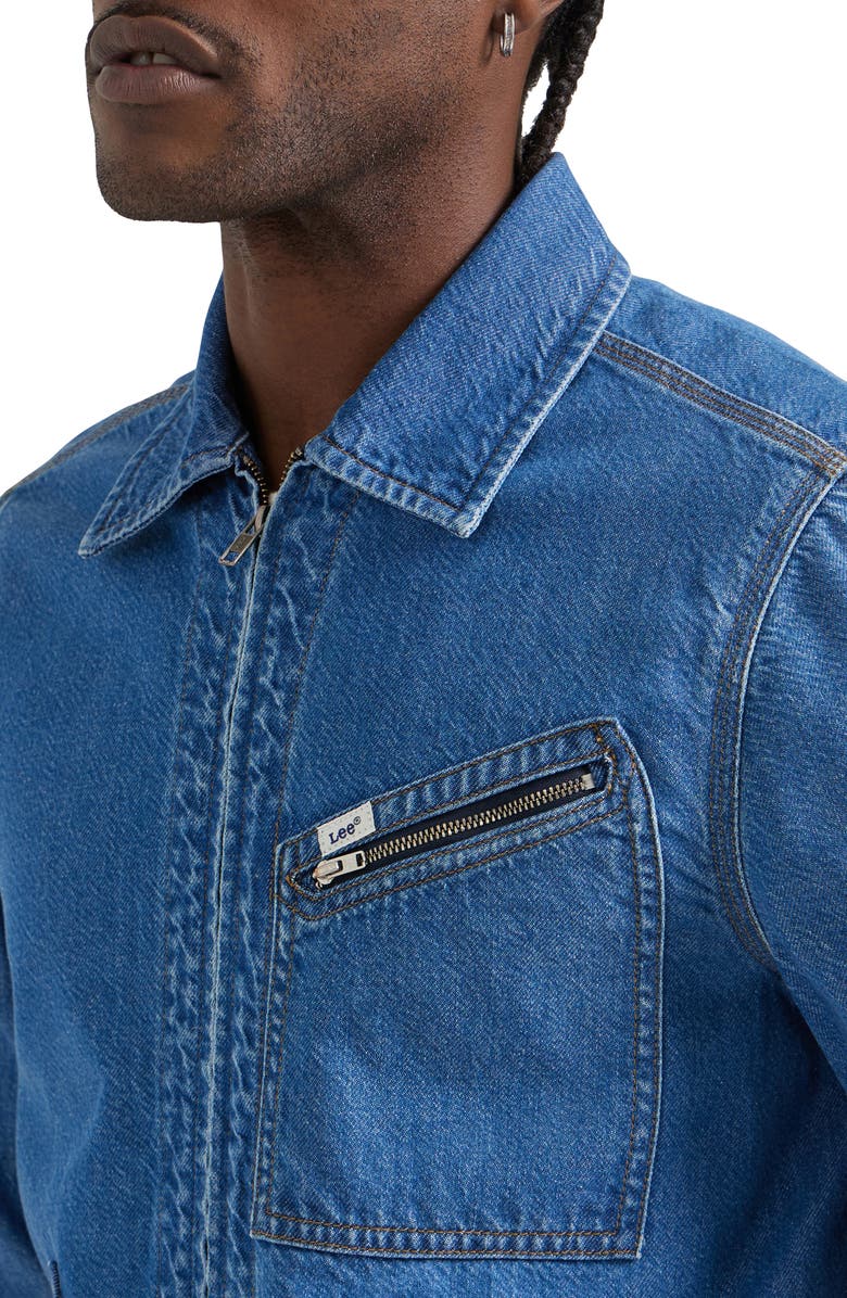 Lee Boxy 91B Denim Jacket, Alternate, color, 