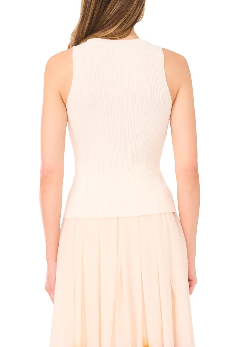 Colette Variegated Rib Tank, Alternate, color, VANILLA ICE