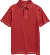 Johnston & Murphy Kids' Slub Polo