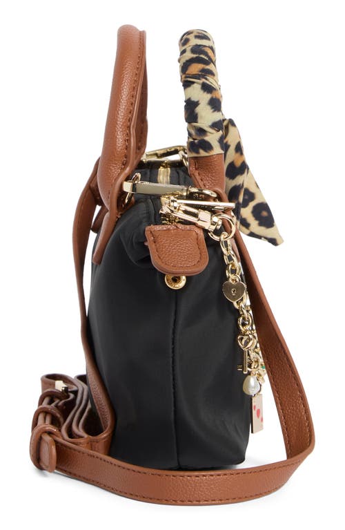 Madden Girl Mini Recycled Polyester Tote Bag In Black