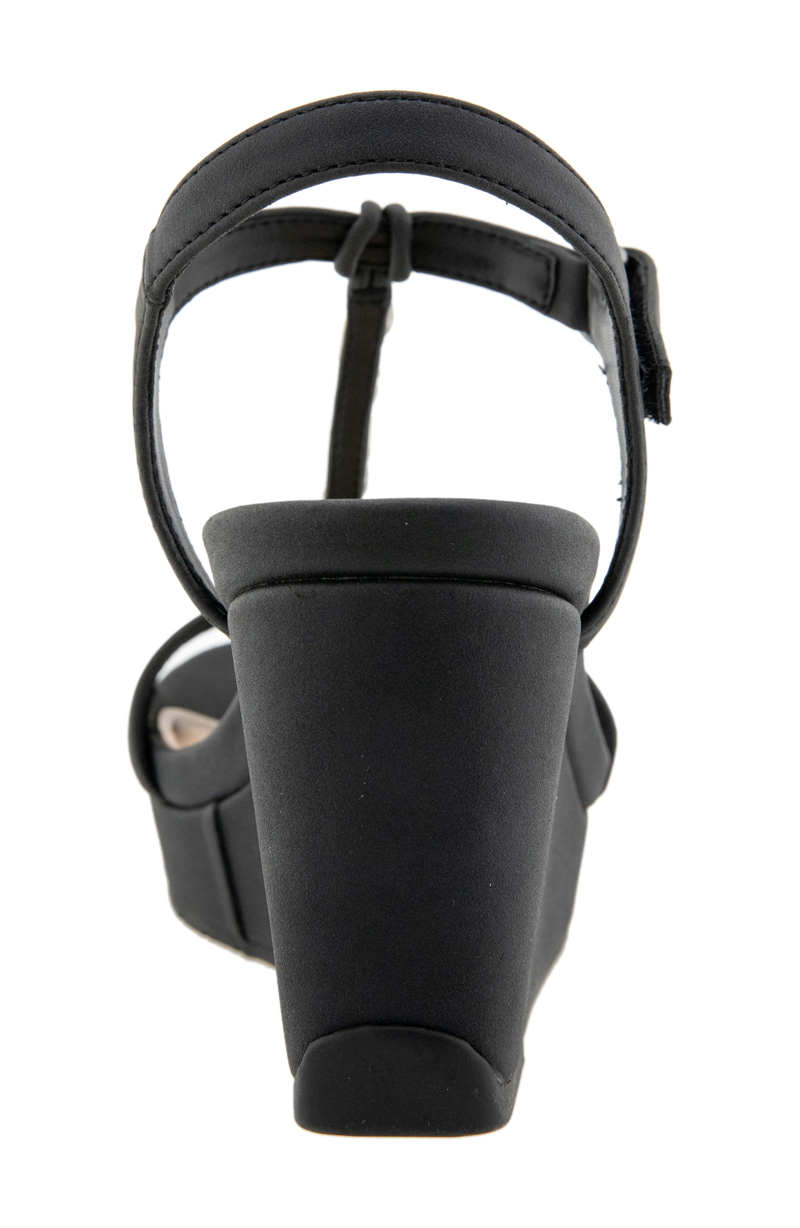 Reaction Kenneth Cole Cabo T-Strap Wedge Platform Sandal, Alternate, color, 