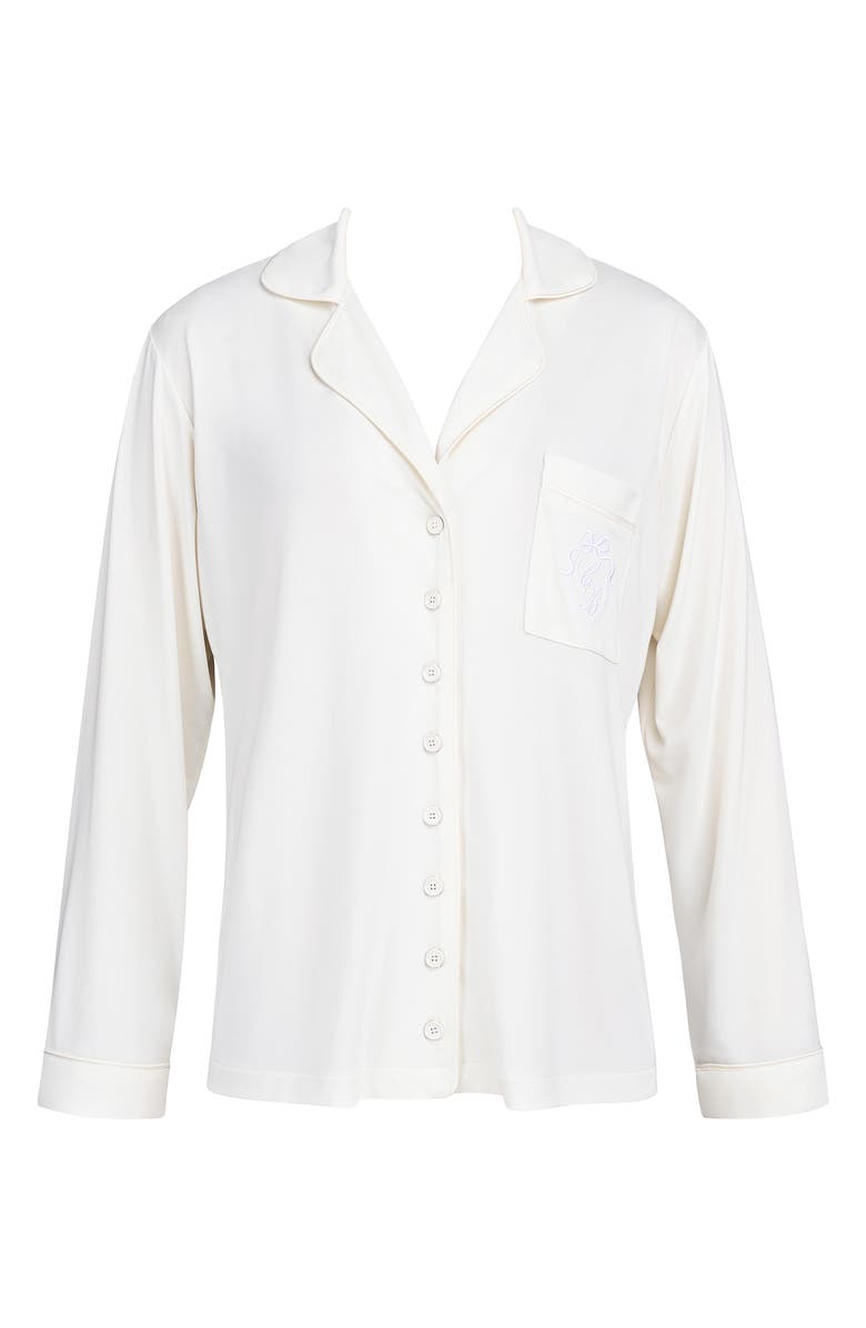 HOUSE OF CB Classic Pajama Top, Alternate, color, 