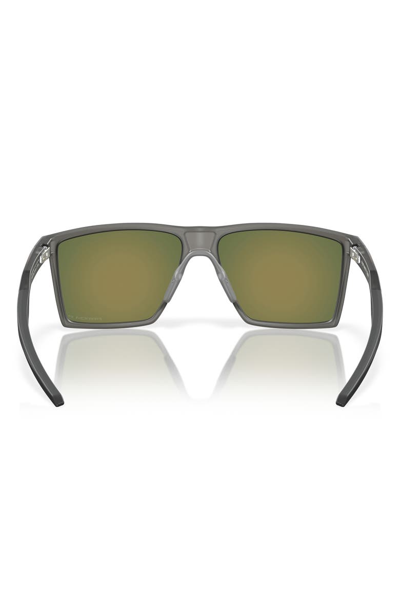 Oakley Futurity Sun 57mm Polarized Square Sunglasses, Alternate, color, Ruby