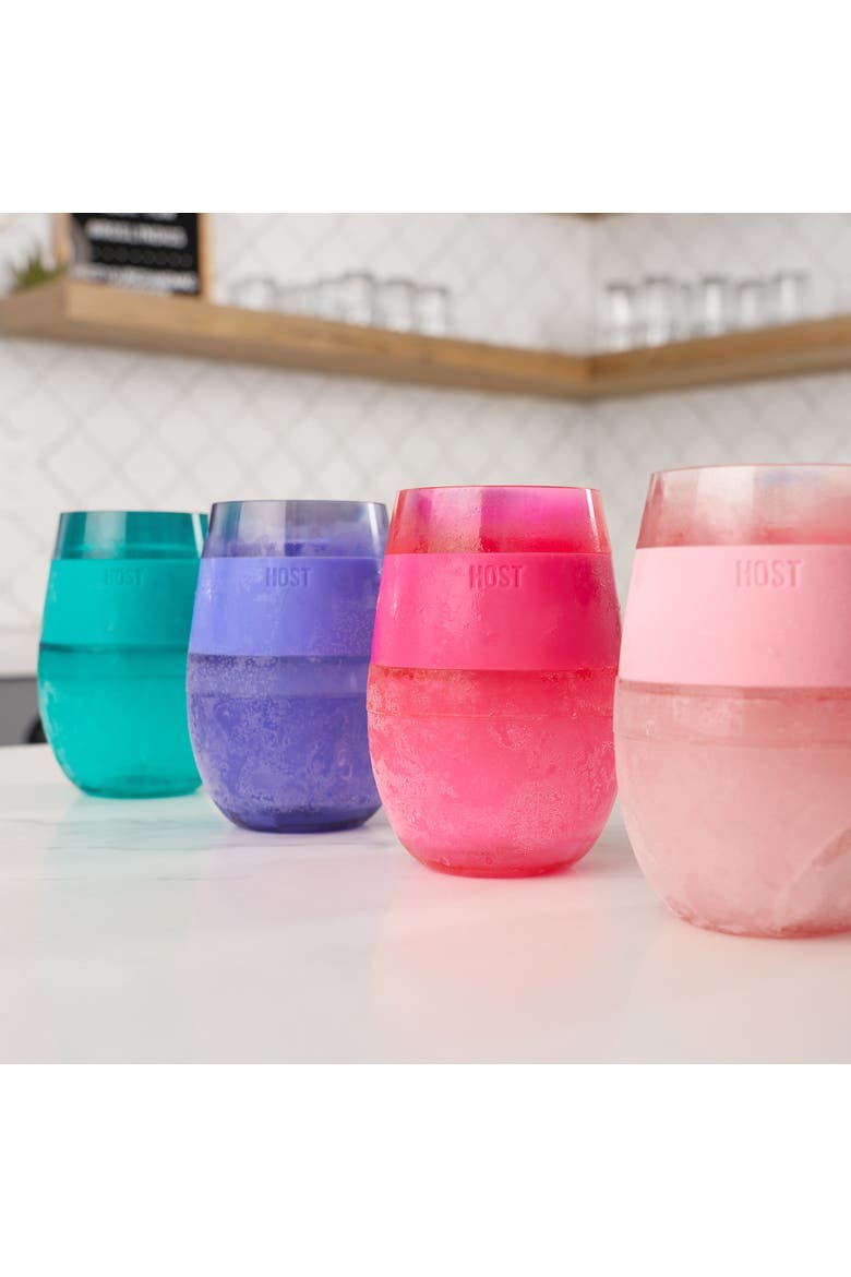 Wine FREEZE Cooling Cup Set of 4, Alternate, color, Tinted