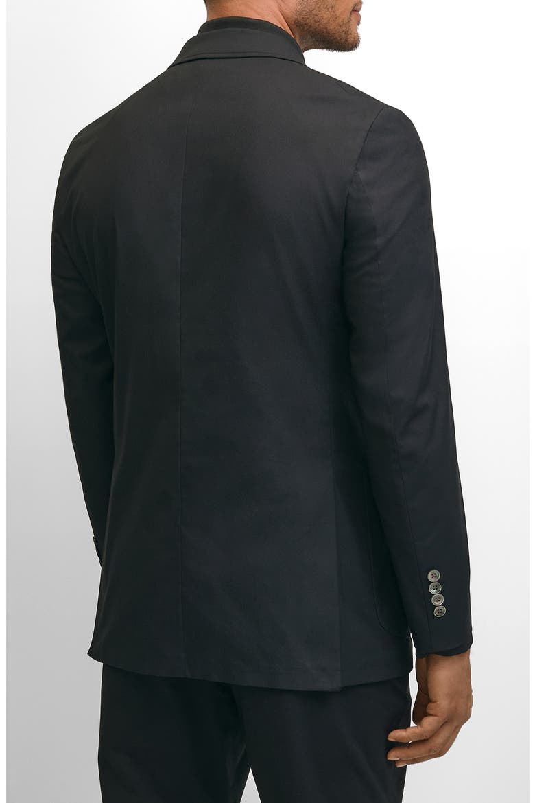 Performance Series Stretch Cotton Blend Blazer Jacket, Alternate, color, CAVIAR