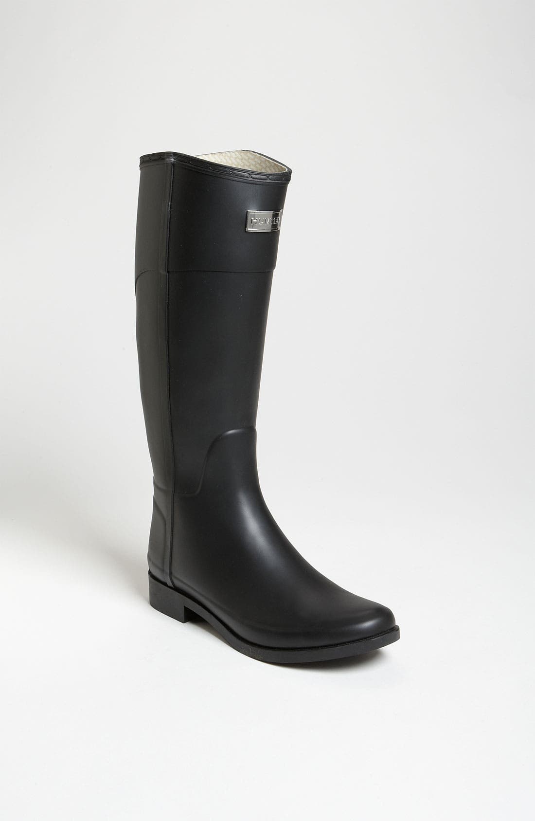 'Cece' Rain Boot, Main, color, BLACK