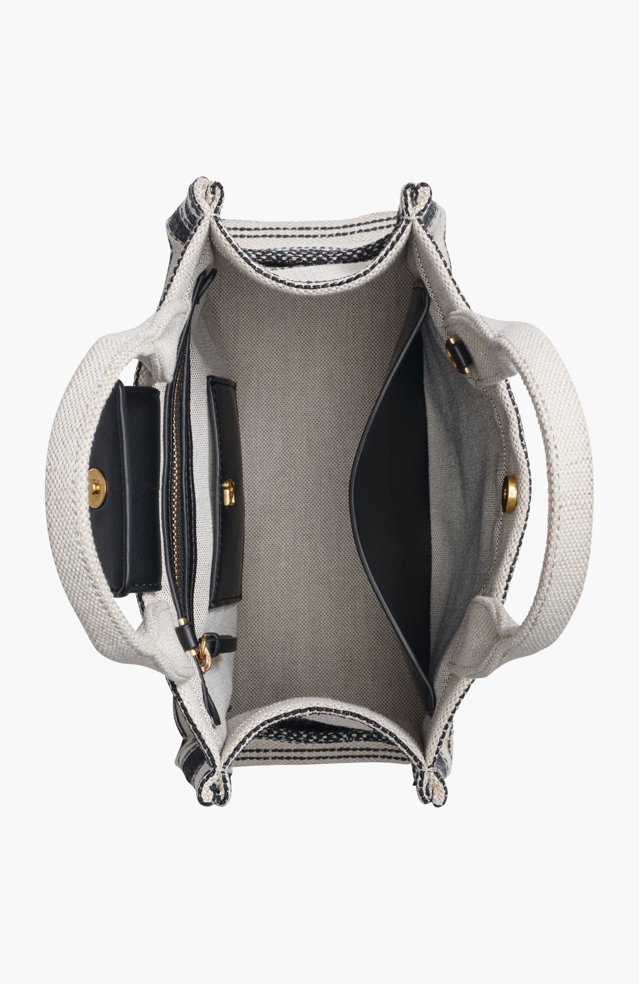 Merino Small Tote, Alternate, color, Neutrl/Black