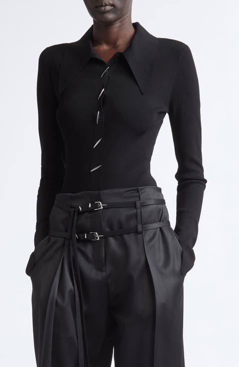 Angular Ribbed Cardigan