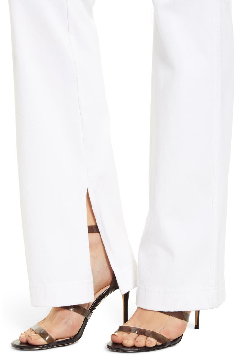 Lyssé Fashion Baby Boot Denim Leggings, Alternate, color, WHITE