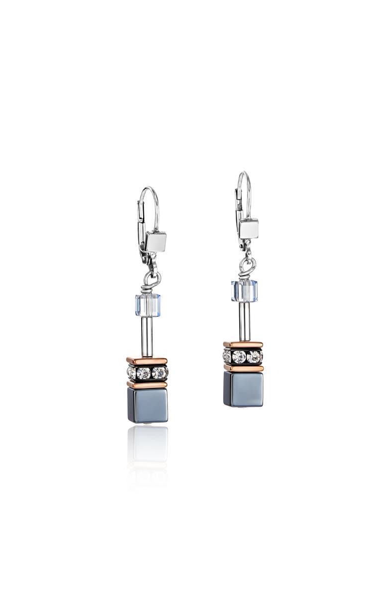 COEUR DE LION Geocube Earrings, Alternate, color, Ice Blue