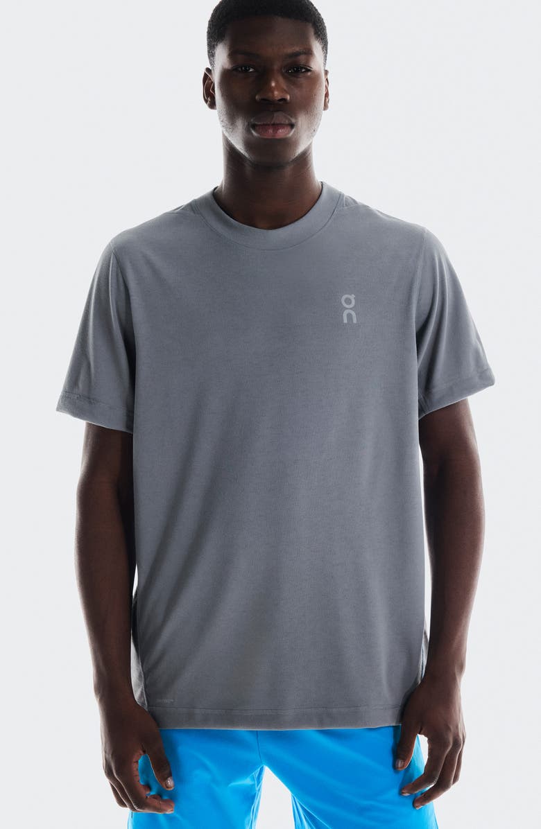 On Train-T Short Sleeve T-Shirt, Alternate, color, Rock