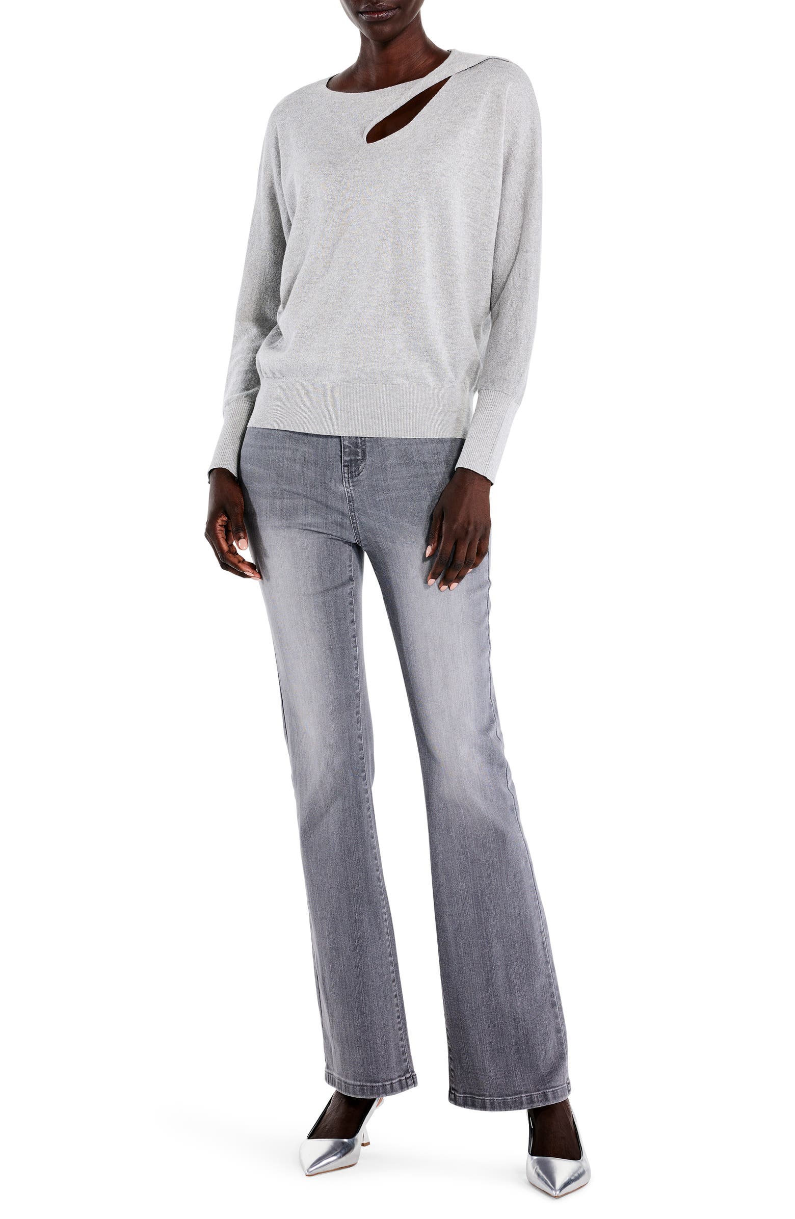 NIC+ZOE Slash Neck Sweater | Nordstromrack