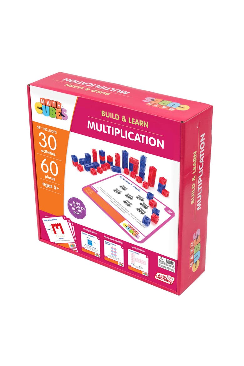 Mathcubes Multiplication 30 Activity Set, Toddlers & Kids, Alternate, color, Multicolored