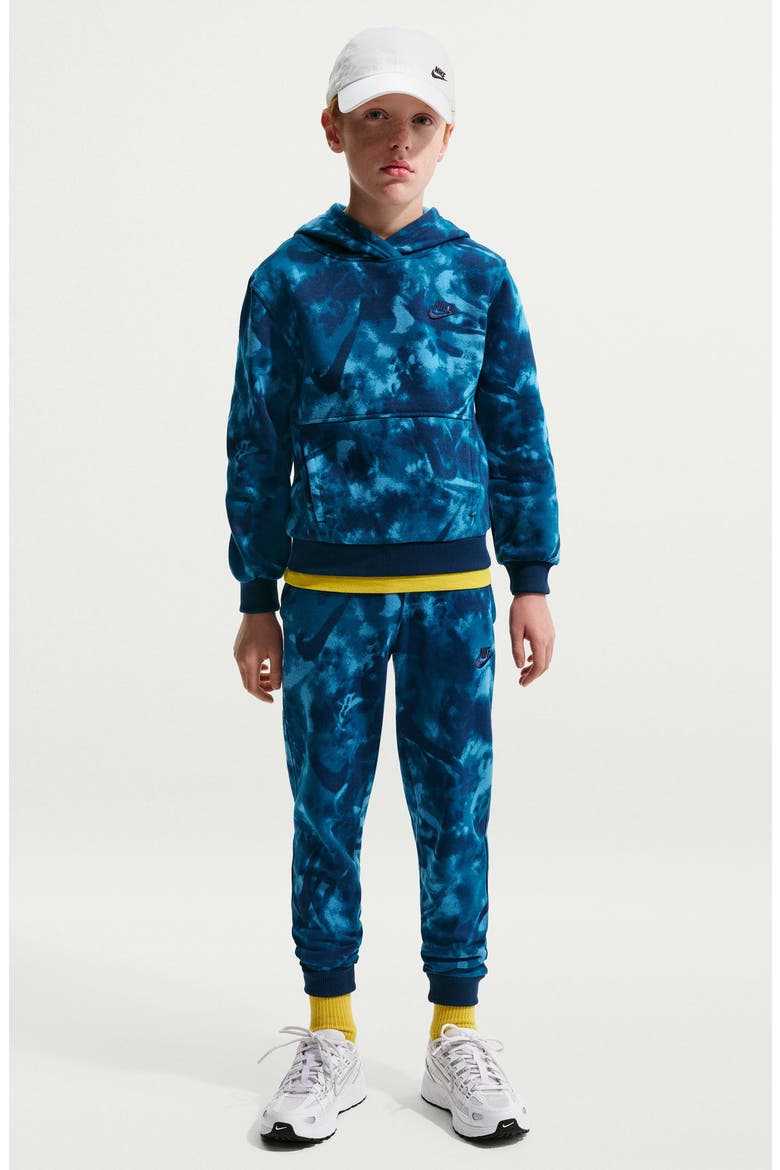 Kids' Sportswear Club Fleece Joggers, Main, color, DUTCH BLUE/ BLUE/ BLUE VOID