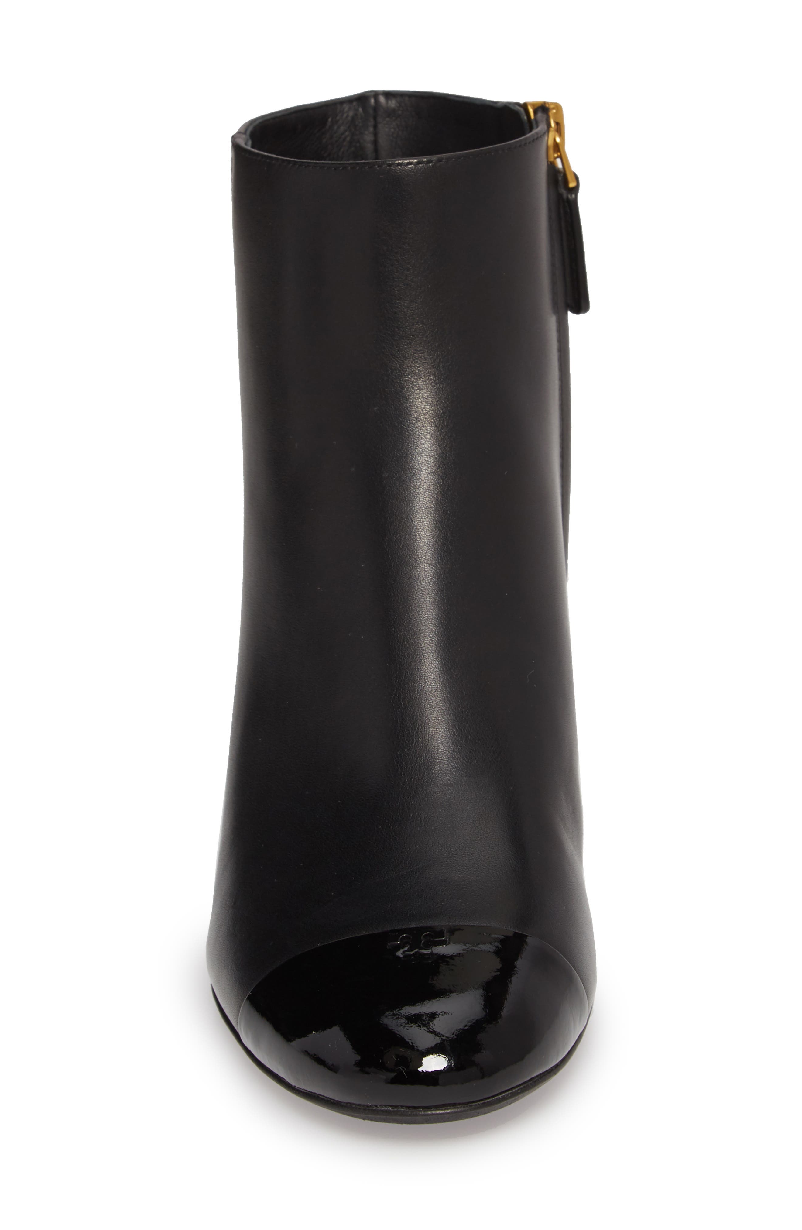 Tory Burch Shelby Cap Toe Bootie, Alternate, color, 