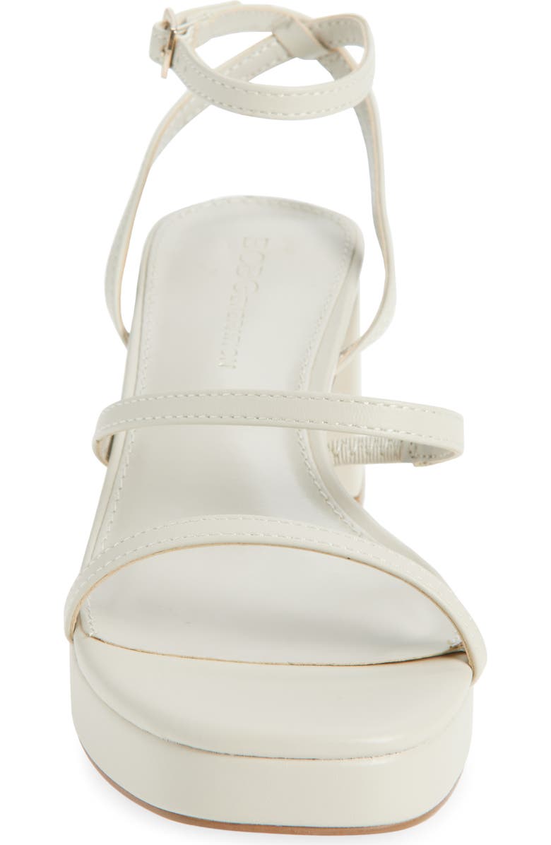 BCBGeneration Lissena Ankle Strap Platform Sandal, Alternate, color, Stone