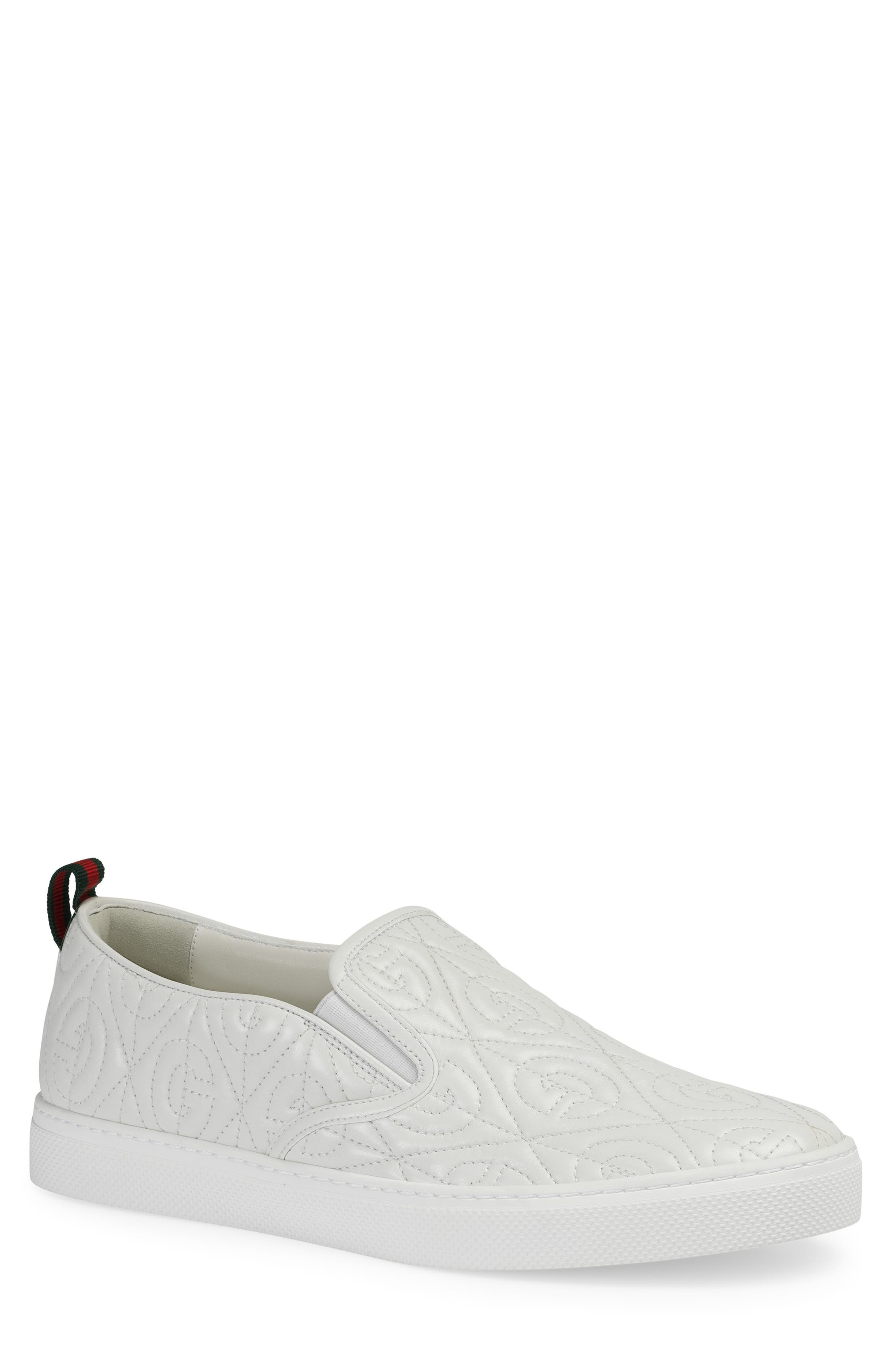 Gucci Quilted Sneaker, Main, color, 