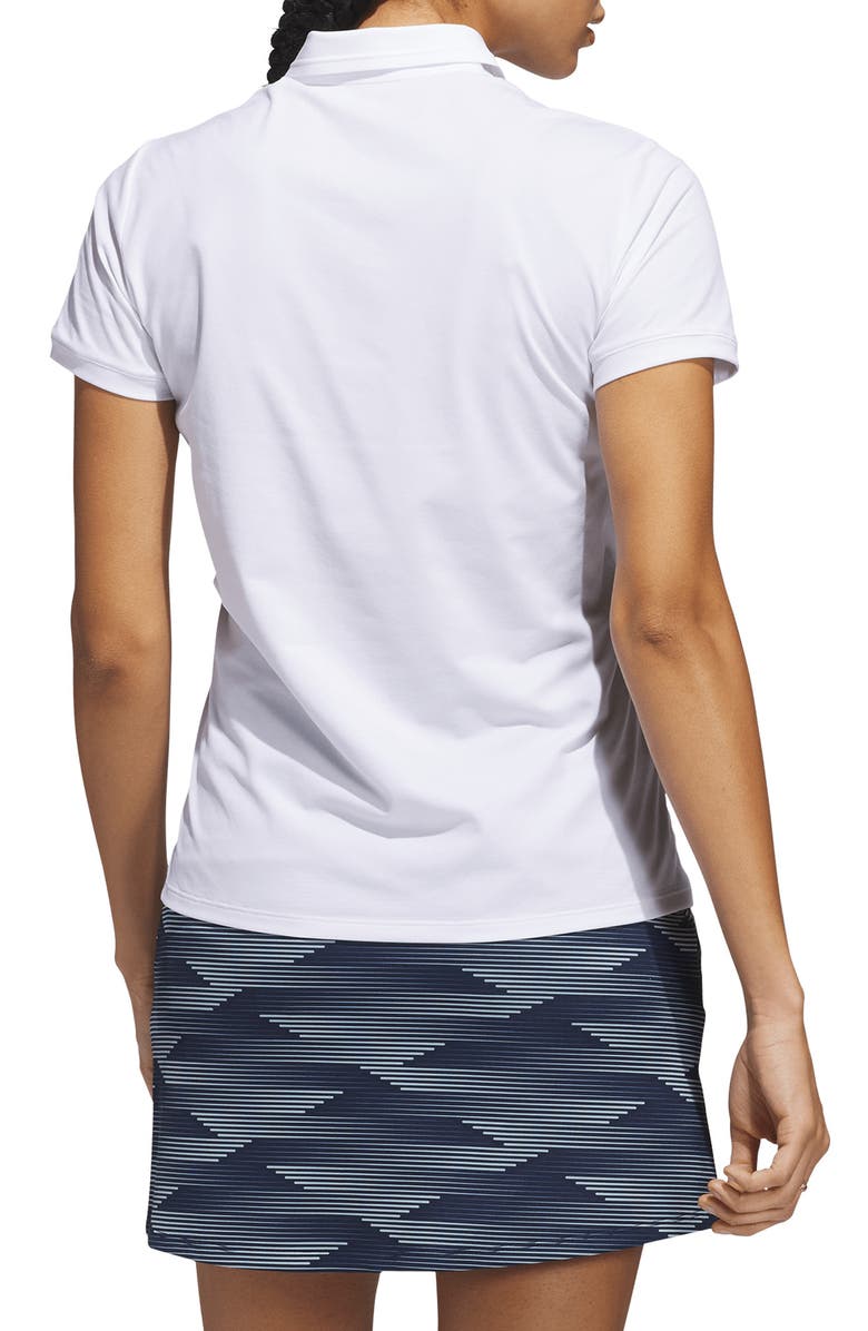 adidas Ultimate365 Tour Twist Knit Polo, Alternate, color, White
