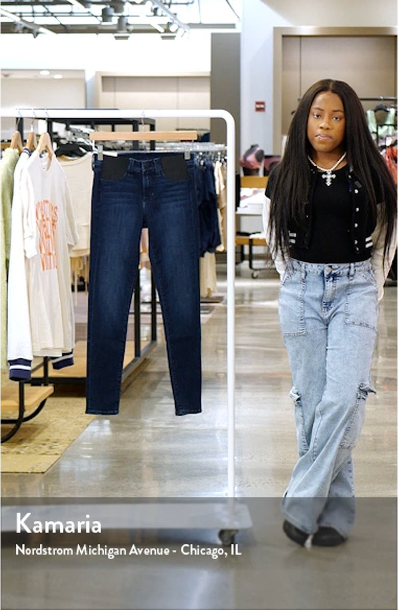 The Icon Ankle Skinny Maternity Jeans, sales video thumbnail