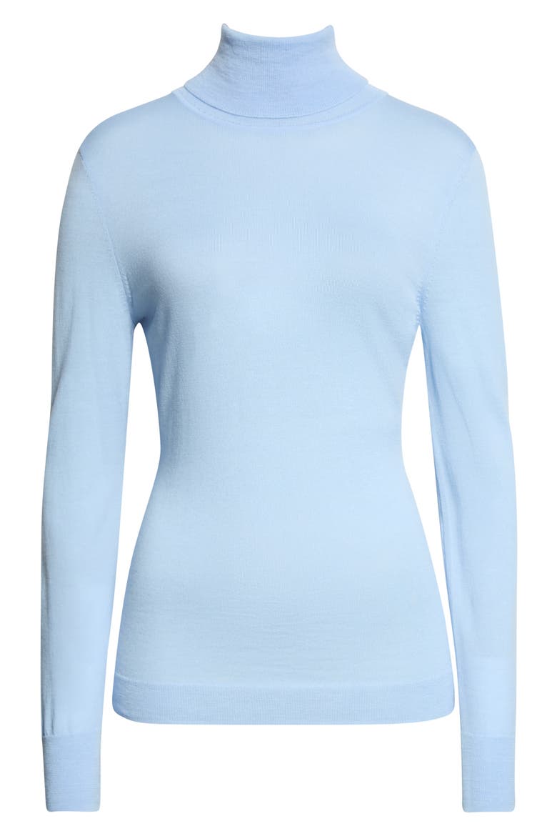 Alma Wool Turtleneck Sweater, Alternate, color, SKY