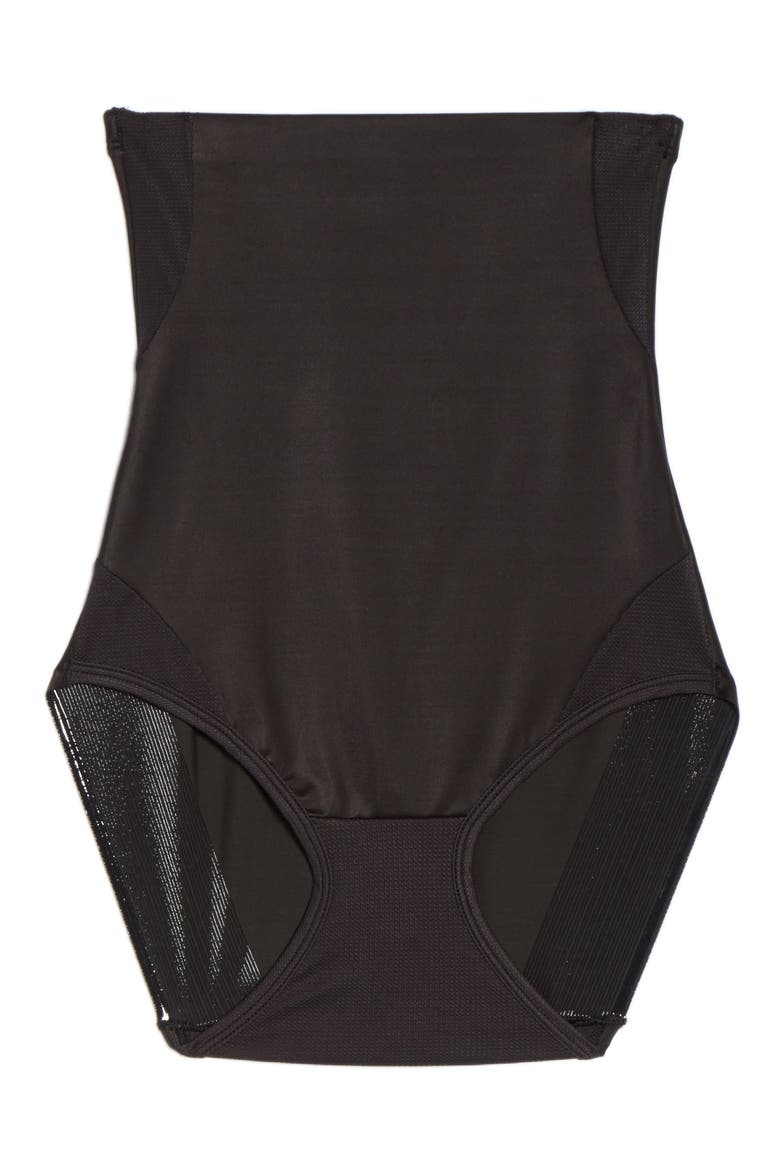 Cooling High Waist Shaping Briefs, Alternate, color, BLACK