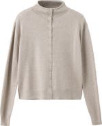 MANGO TEEN Perkins Collar Cardigan