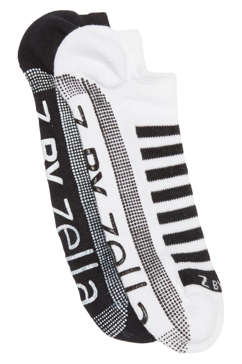 2-Pack Barre Socks, Main, color, BLACK
