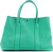 Pre-Owned Hermes Garden Party Tote Leather 36