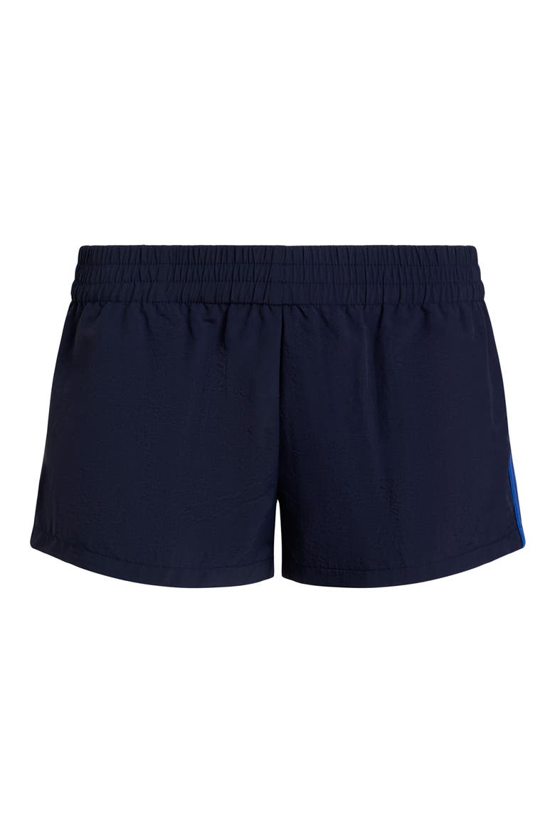 Twilight Stripe Low Rise Nylon Shorts, Alternate, color, MIDNIGHT