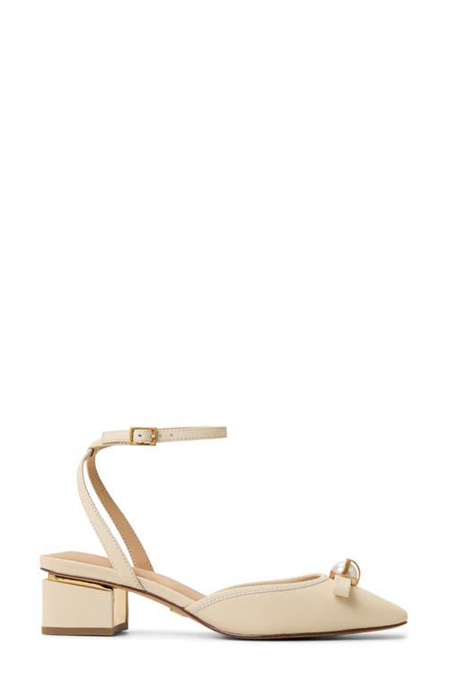 Ted Baker London Mabel Ankle Strap Pump In Ivory