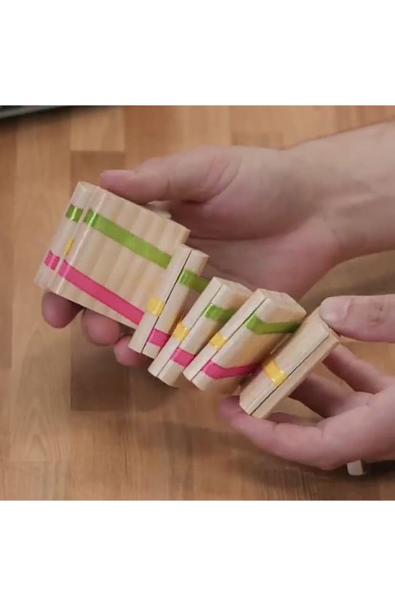 Toysmith Retro Wooden Puzzle, Alternate, color, Multicolored