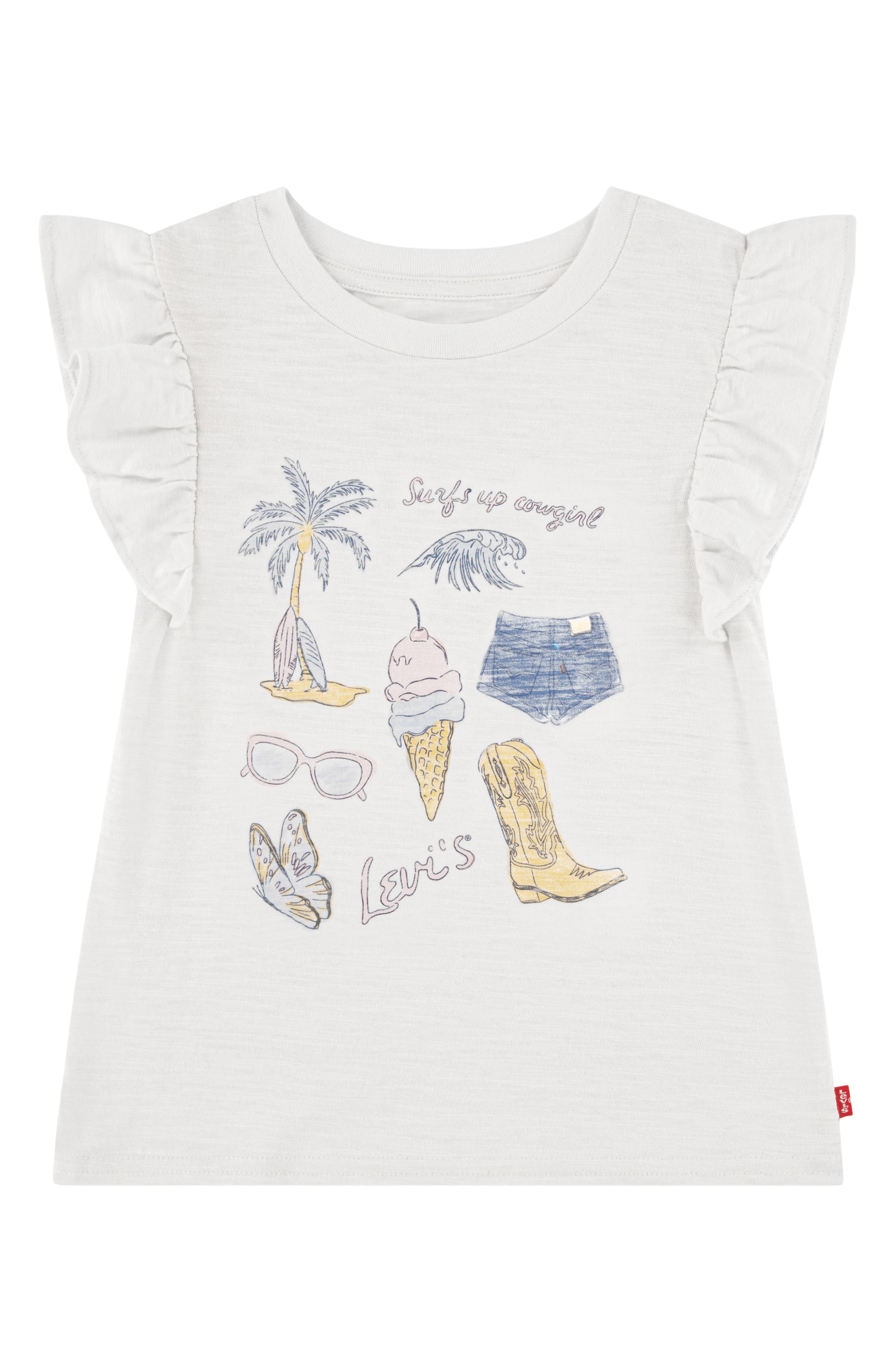 Levi's Kids' Coastal Flutter Sleeve Graphic T-Shirt