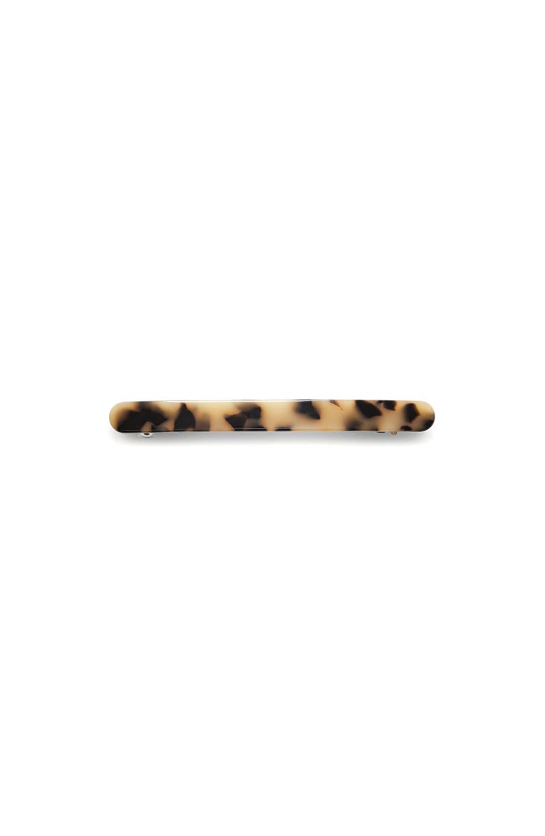 MACHETE Slim Paris Barrette, Main, color, Blonde Tortoise