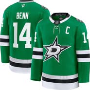 FANATICS Men's Fanatics Jamie Benn Kelly Green Dallas Stars Home Premium Jersey